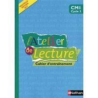 L'atelier de lecture - cahier d'entrainement - CM1 - Image principale