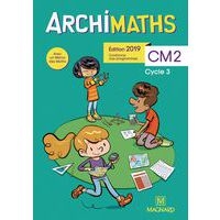 Archimaths CM2 2019 - manuel de l'eleve + memo des maths - Image principale