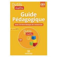 Les nouveaux outils pour les maths CE1 Guide du maître du manuel + CD-Rom édition 2019 - Image principale