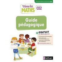 Vivre les maths CE2 Guide pédagogique édition 2019 - Image principale