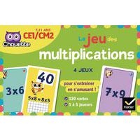 Le jeu des multiplications CE1-CM2 - Image principale