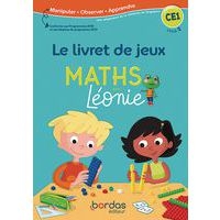Les maths avec leonie CE1 2020 livret jeux - Image principale