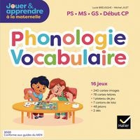 Jeux de sons, syllabes, lexique - Boite pour la classe édit.2020 - Image principale