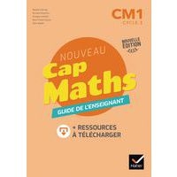 Cap maths CM1 Guide de l'enseignant + téléchargement édition 2020 - Image principale