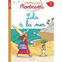 Lola a la mer, niveau 1 - j'apprends a lire montessori - Image principale
