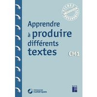 Apprendre a produire differents textes CM1 + telechargement - Image principale