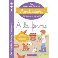 Mes premieres lectures montessori, a la ferme - Image principale