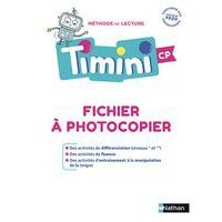 Timini, méthode de lecture CP Fichier de différenciation, fluence et manipulation édition 2020 - Image principale