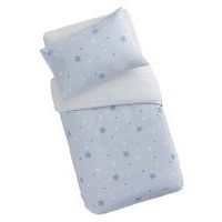 Lot de 5 parures de couette + taie 100 x 140 cm Little Stars Ciel - Image principale