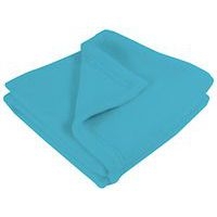 Lot 10 couvertures polaire pour couchette 72 x 140 cm Turquoise - Image principale