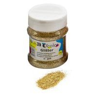 Pot paillettes biodégradables ultrafines 100g or - Image principale