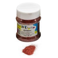 Pot paillettes biodégradables ultrafines 100g rouge - Image principale