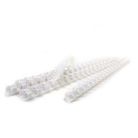 Peigne à relier 6 mm (100 pièces) - Blanc - Image principale