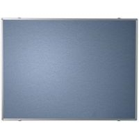 Panneau d'affichage textile Gris LxH : 120 x 90 cm - Image 2