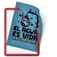 2 pochettes cadre Magneto dos magnétique A4 Rouge - Image 8