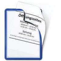 2 pochettes cadre Magneto dos magnétique A4 Bleu - Image 5