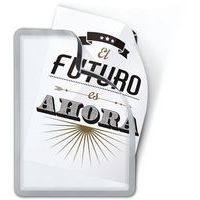 2 pochettes cadre d'affichage magnétique Magneto A4 210 x 297 mm Gris - Image 4