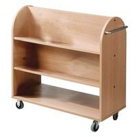 Chariot à livres double face - Image principale