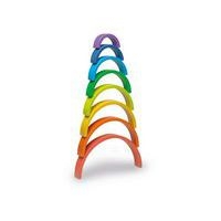 Blocs construction bois arc-en-ciel - Image 4