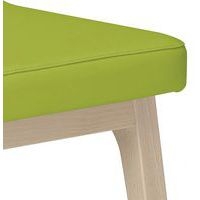 Chauffeuse Zelos sans surpiqûre hêtre Absinthe - Image 3