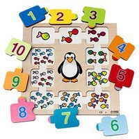 Puzzle 10 petits poissons - Image principale