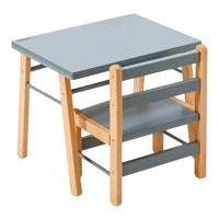 Table enfant Gabriel hybride bleu gris - Image 4