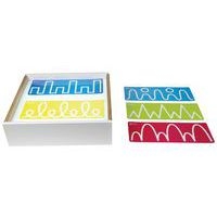 Accessoire table lumineuse - pistes graphiques translucides-Nathan - Image 2