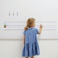 L ot de 2 bandes lignées magnétiques grand format - Image 3