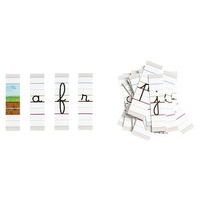 Lot de 6 lettres cursives petit format - Image principale
