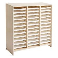 Meuble haut 36 plateaux - bouleau - Image principale