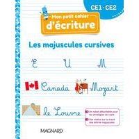 Mon petit cahier d'écriture CE les majuscules cursives - Image principale