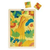 Puzzle bois - les girafes et le lion (24 p) - Image 2