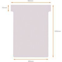 Lot de 100 Fiches T Nobo Indice 3 violettes - Image 3