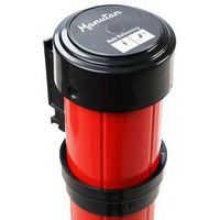 Poteau de balisage Rouge à fixer au sol Sangle de 2 m Rouge/blanc - Image 4