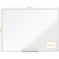 Tableau blanc - émaillé - 1200 x 900 mm - Nobo - Image 5