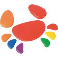 Galets arc-en-ciel et cartes - Image 9