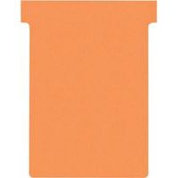 Lot de 500 Fiches T Nobo, Indice 3, orange 2 x 9,3 x 12 cm - Image principale