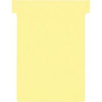 Lot de 100 Fiches T Nobo Indice 3 jaunes - Image principale