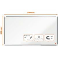 Tableau blanc acier laqué Nano Clean -  40 " - Nobo - Image 4