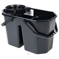 Seau avec système d'essorage 15 L Bleu - Image 8