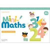 Mini-maths PS cahier de l'élève - Image principale