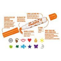 Etui 12 feutres double pointe Stamperello - Image 3