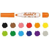 Etui 12 feutres double pointe Stamperello - Image 2