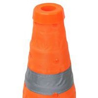 Cône de balisage rétractable bandes réfléchissantes - Manutan Expert - Image 2