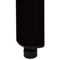 Vitrine d'exposition 1000 x 600 x 920 mm sur pied - Noir - Image 4