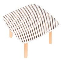 Table basse Woody 60 x 60 cm plateau décor Brun - Image 7