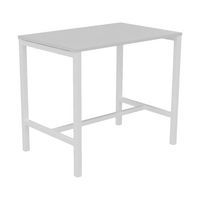 Table haute Astro 120 x 80 cm pied métal - Image 2