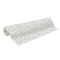 Rouleau papier cadeau 60g, 50x0,7m Pois multicolor - Image principale