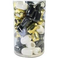 Mini-tube 60 bolducs Noël chic 10 m x 7 mm - Image principale