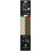 Pack rouleaux,bolduc,5x0,35m,papier cadeau,or/noir - Image principale